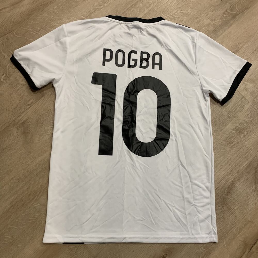 Juventus FC Jeep Football Soccer Jersey Paul Pogba #10 Men's Large Lightning - Picture 4 of 7